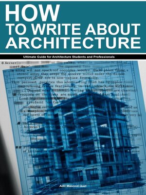 cover image of How to Write About Architecture